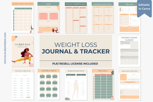 Weight Loss Journal & Tracker