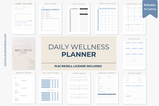 Daily Wellness Planner