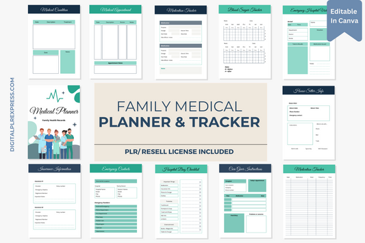 Family Medical Planner & Tracker